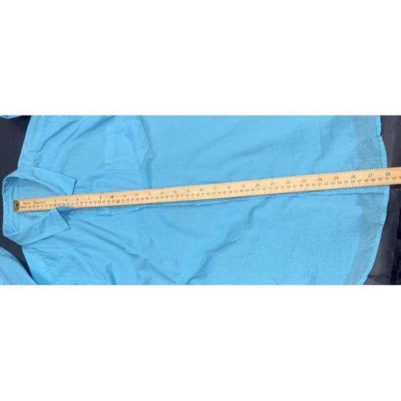 Lilly Pulitzer Preppy Designer Cotton Minimalist Quiet Luxury Blouse Medium - Picture 11 of 15